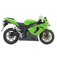 Carenagem Kawasaki Ninja ZX6R 2005-2006