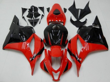 Abs Carenagem CBR 600RR 2009-2012 - Vermelho Preto