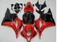 Abs Carenagem CBR 600RR 2009-2012 - Vermelho Preto