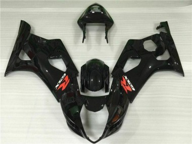 Abs Carenagem GSXR 1000 K3 2003-2004 - Preto Brilhante