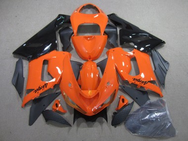 Abs Carenagem ZX6R 2005-2006 - Laranja Preto Ninja