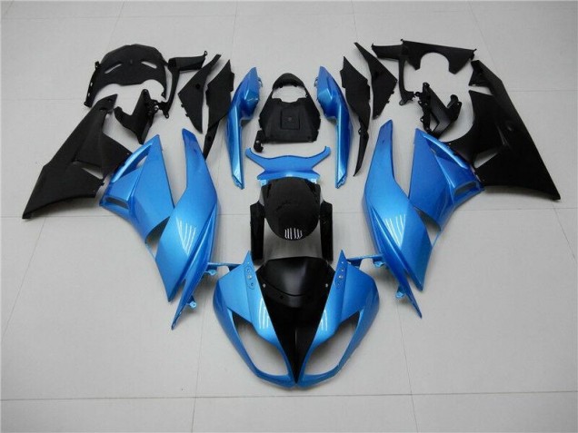 Abs Carenagem ZX6R 2009-2012 - Azul Preto