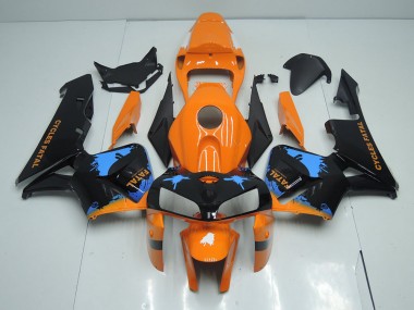 Abs Kit Carenagem & Plásticos CBR 600RR 2005-2006 - Laranja Preto