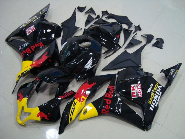 Abs Kit Carenagem & Plásticos CBR 600RR 2009-2012 - Preto Red Bull