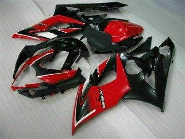 Abs Kit Carenagem & Plásticos GSXR 1000 K5 2005-2006 - Vermelho Preto