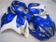 Abs Kit Carenagem & Plásticos GSXR 1300 Hayabusa 2008-2019 - Azul Branco