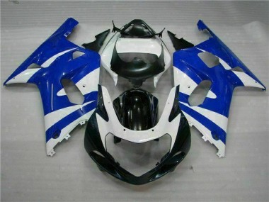 Abs Kit Carenagem & Plásticos GSXR 600 / 750 K1 K2 K3 2001-2003 - Azul