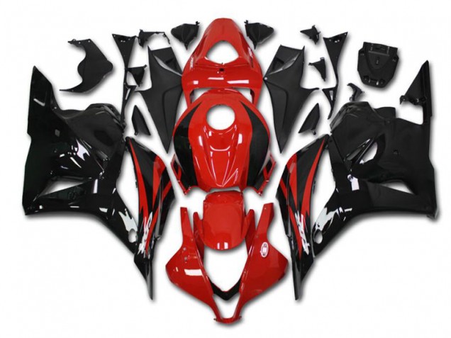 Abs Kit Completos Carenagem CBR 600RR 2009-2012 - Vermelho Preto