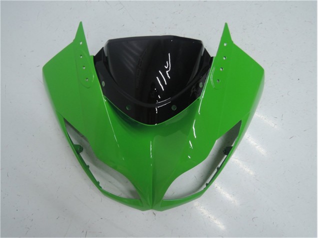 Abs Kit Completos Carenagem ZX6R 2009-2012 - Verde Preto