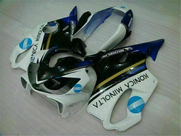 Abs Kits Carenagem CBR 600 F4i 2004-2007 - Branco Preto