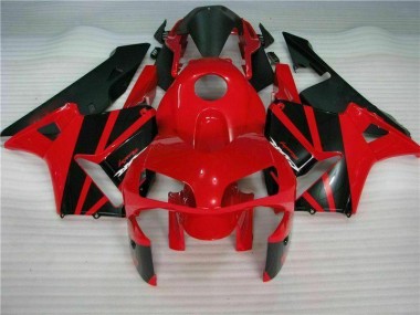 Abs Kits Carenagem CBR 600RR 2003-2004 - Vermelho Preto