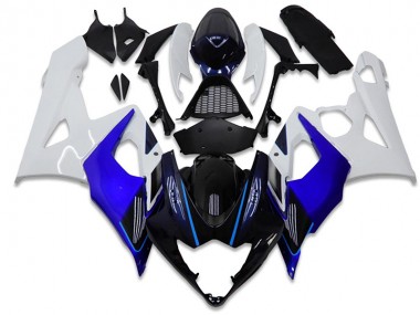 Abs Kits Carenagem GSXR 1000 K5 2005-2006 - Azul Branco