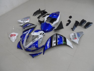 Abs Kits Carenagem R1 2012-2014 - Azul Branco