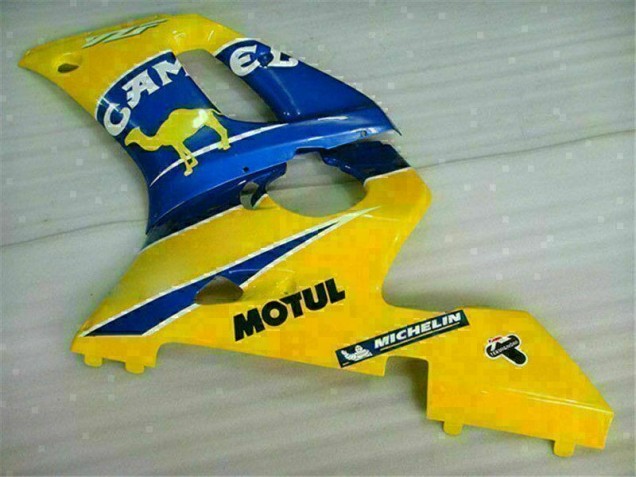 Abs Kits Carenagem R6 1998-2002 - Amarelo Azul