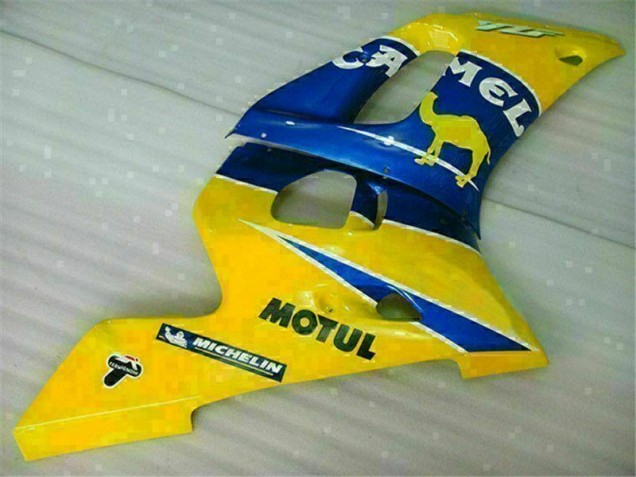 Abs Kits Carenagem R6 1998-2002 - Amarelo Azul