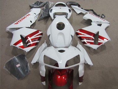 Abs Kits Completos Carenagem CBR 600RR 2005-2006 - Branco Vermelho