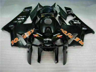 Abs Kits Completos Carenagem CBR 600RR 2005-2006 - Preto Repsol