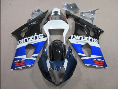 Abs Kits Completos Carenagem GSXR 1000 K3 2003-2004 - Azul Branco Decalque