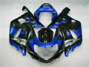 Abs Kits Completos Carenagem GSXR 600 / 750 K1 K2 K3 2001-2003 - Azul Preto