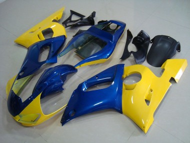 Abs Kits Completos Carenagem R6 1998-2002 - Amarelo Azul