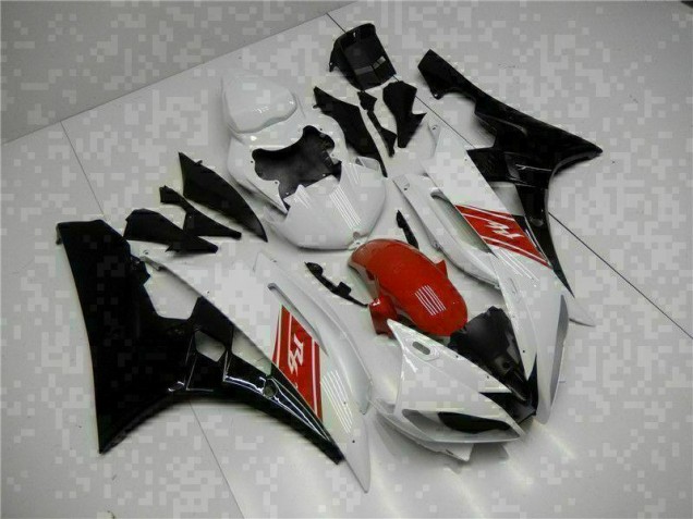 Abs Kits Completos Carenagem R6 2006-2007 - Branco Preto