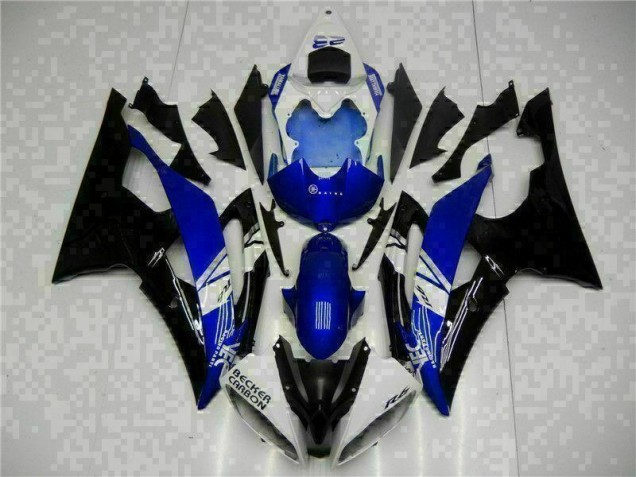 Abs Kits Completos Carenagem R6 2008-2016 - Azul Preto