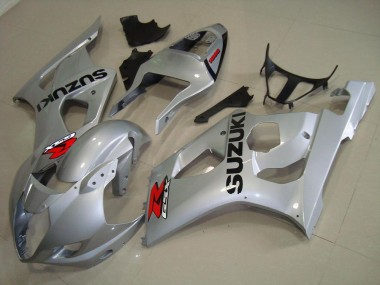 Abs Plástico GSXR 1000 K3 2003-2004 - Prata