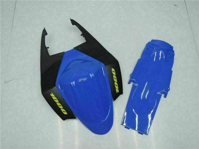 Abs Plástico GSXR 1000 K5 2005-2006 - Azul Preto