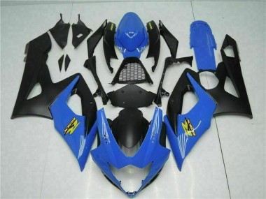 Abs Plástico GSXR 1000 K5 2005-2006 - Azul Preto