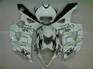 Abs Plástico GSXR 1000 K5 2005-2006 - Branco