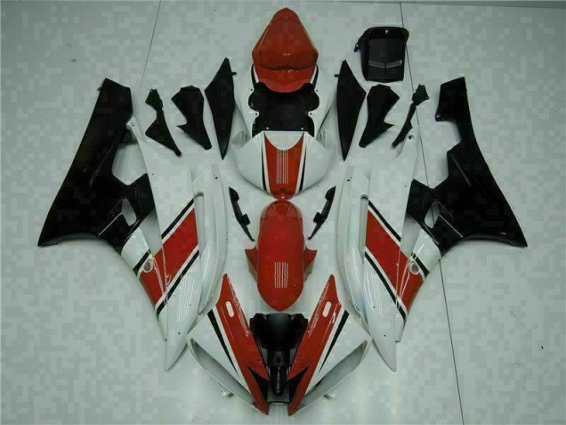 Abs Plástico R6 2006-2007 - Vermelho Branco
