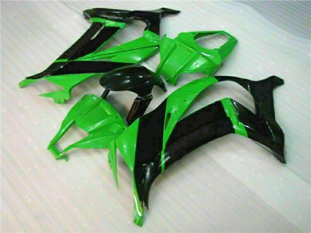 Abs Plástico ZX10R 2011-2015 - Verde Preto