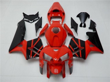 Abs Plásticos CBR 600RR 2005-2006 - Vermelho Preto