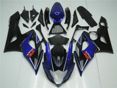 Abs Plásticos GSXR 1000 K5 2005-2006 - Azul Preto