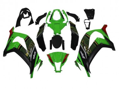 Abs Plásticos ZX10R 2011-2015 - Verde Preto