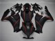 Carenagem CBR 1000RR 2012-2016 - Preto Fosco Vermelho