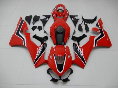 Carenagem CBR 1000RR 2017-2023 - Vermelho Preto Branco