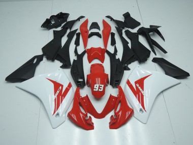 Carenagem CBR 125R 2011-2013 - Vermelho Branco 93