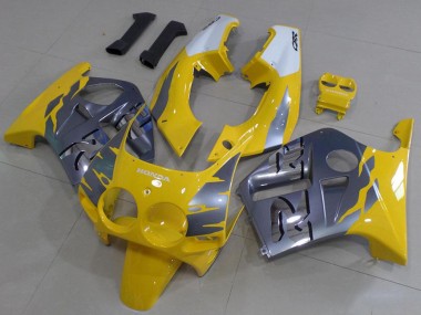 Carenagem CBR 250RR MC19 1988-1989 - Cinzento Amarelo