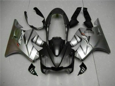Carenagem CBR 600 F4i 2004-2007 - Prata Preto