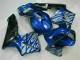 Carenagem CBR 600RR 2003-2004 - Azul & Prata Chama