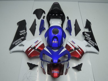 Carenagem CBR 600RR 2003-2004 - Vermelho Escuro Azul