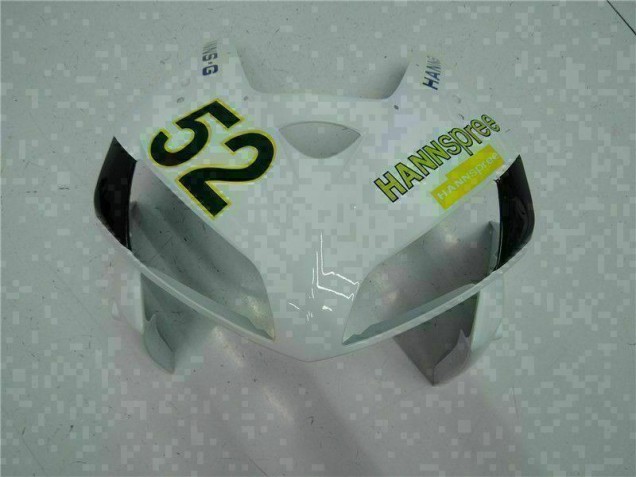 Carenagem CBR 600RR 2005-2006 - Branco Amarelo Verde 52