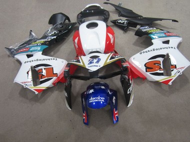 Carenagem CBR 600RR 2005-2006 - Branco Azul 27
