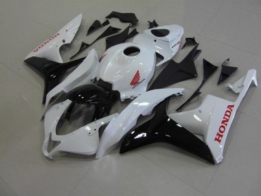 Carenagem CBR 600RR 2007-2008 - Branco Pérola Preto