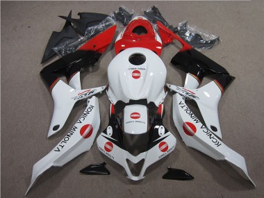 Carenagem CBR 600RR 2007-2008 - Vermelho Branco Preto Konica Minolta