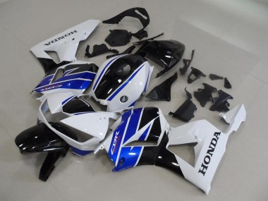 Carenagem CBR 600RR 2013-2021 - Azul Preto Branco Estilo OEM