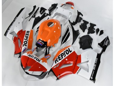 Carenagem CBR 600RR 2013-2021 - Vermelho Branco Laranja Repsol