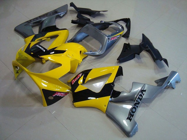 Carenagem CBR 900RR 929 2000-2001 - Amarelo Prata