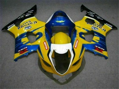 Carenagem GSXR 1000 K3 2003-2004 - Amarelo Azul